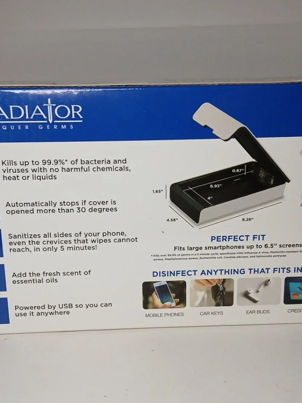 UV Phone Sanitizer For Up To 6.5
